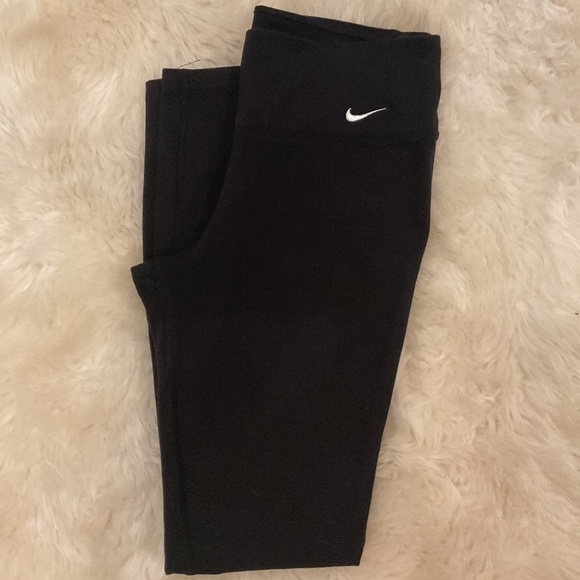 Women’s Black Nike Athletic Pants Size Medium - Picture 1 of 6